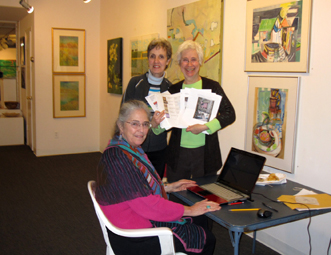 Cornelia Seckel, Liz Ehrlichman and 