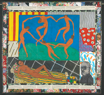 Faith Ringgold (b. 1930) Matisse's Model, 1991 From the Series: The French Collection Part I; #5