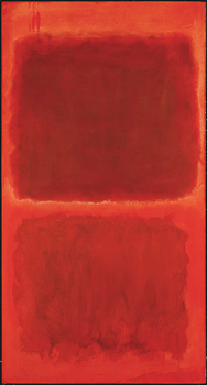 Mark Rothko (1903-1970) No. 44 (Two Darks in Red), 1955
